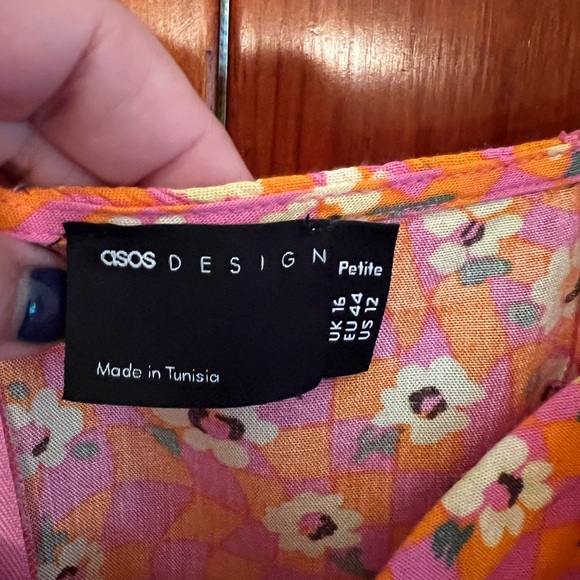 Pretty floral print ASOS shirt dress - Picture 5 of 5